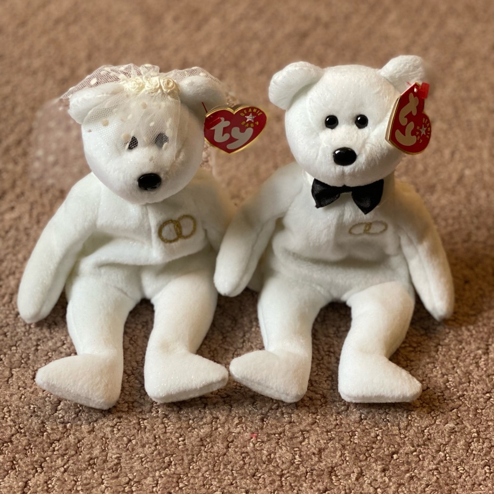 NWT Ty Wedding Bears